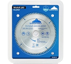 Диск пильный по дереву (250х32-30 мм; 80 зубов) Vertextools 250-80-32