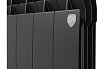 Радиатор Royal Thermo Biliner Alum 500 Noir Sable 4 секции НС-1250267