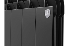 Радиатор Royal Thermo Biliner Alum 500 Noir Sable 4 секции НС-1250267