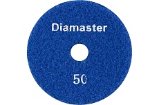 Круг алмазный по бетону АГШК 100х2 мм, №50, синий, для мокрой шлифовки Diamaster 000.120.8146