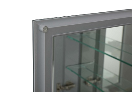 Зеркальный шкаф Aquatek 50x66 см хром AQ7508-MC