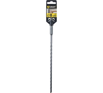 Бур по бетону (8х250х310 мм; SDS-plus) GRAFF GSPD08310 / 6208310
