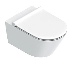 Подвесной унитаз Catalano Zero 0111550021 безободковый, белый матовый