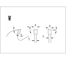 Диск пильный пазовый KWS 100х22х4.0/3.0х8T W 3000 05030-99985860