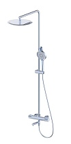 Душевая стойка Oliveeka Y-Line OL-739902-CR с термостатом, хром