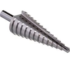 Ступенчатое сверло по металлу КУРС HSS 13 ступеней 6-30 мм 36403