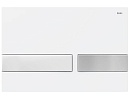 Кнопка смыва Iddis Unifix UNI06WCi77 матовый белый/хром