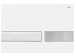 Кнопка смыва Iddis Unifix UNI06WCi77 матовый белый/хром