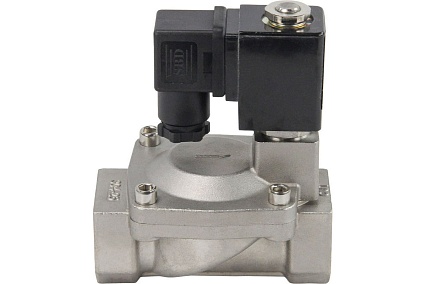 Электромагнитный клапан DN.ru VS2W-401E-PU-NC Ду25 Ру10 сталь, пилотный EPDM 220В AC D130-01500