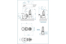 Погружной канализационный насос Dreno Pompe DNB 80-2/150 T 2001540