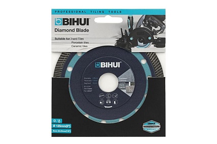 Диск алмазный SUPER THIN TURBO 115 мм BIHUI DCBN115