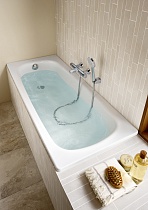 Стальная ванна Roca Contesa 120x70 см