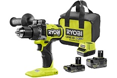 Дрель-шуруповерт Ryobi RPD18X-242S 18В, бесщеточная, ударная 5133005283