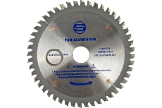 Диск пильный по алюминию 160x20 мм, 48Т Strong CTД-111048160