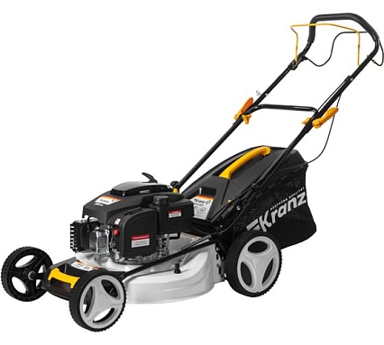Газонокосилка бензиновая Kranz KR-510SP самоходная, 200см3, 51см KR-16-1232