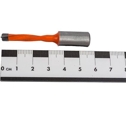 Сверло присадочное усиленное "глухое" (5x57.5 мм; S=10x20 мм; LH) ROTIS 412.0557L