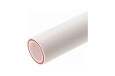 Труба Gigant PP-R белая, армированная стекловолокном SDR 7.4 (PN 20) 40x5.5 мм, 4 м GSG-14