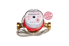 Счетчик воды ЭКО-М ЭКОМЕРА-15 импульсный универсальный антимагнитный Э-15УИ-110-СК