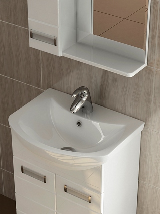 Мебель для ванной Vigo Vento 50 см белый