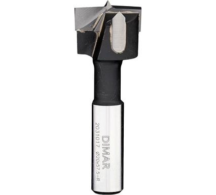 Сверло чашечное правое (20x55.5х57.5 мм; хвостовик 10x26 мм присадка) Dimar 2031017