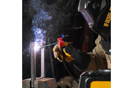 Аппарат инверторной дуговой сварки Denzel sdm-220 top 220 А, кейс 94358