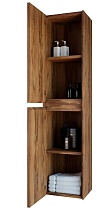 Шкаф пенал Vincea Chiara/Luka 35 см подвесной, C.Oak VSC-2CL150CO