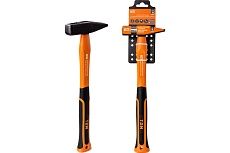 Слесарный молоток TDM 400 гр, кованый, с усиленной прорезиненной фибергласовой рукояткой Алмаз SQ1036-0112