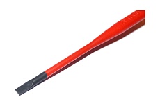 Диэлектрическая отвёртка DUEL Slimline 1000V прямой шлиц Sl4x100 мм, DE01S-040-100