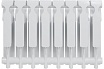 Радиатор алюминиевый литой Oasis eco 350/80/8 4640130986063