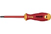 Диэлектрическая крестовая отвертка Felo Ergonic +/- H 2X 100 41620390