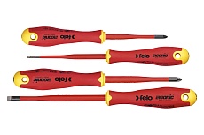 Набор диэлектрических отверток 4 шт. Felo Ergonic серия Slim 41384198