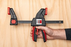 Струбцина пистолетного типа BESSEY 1.4 кН, 450 x 80 мм, распор 160-500 мм BE-EZL45-8
