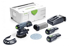 Аккумуляторная эксцентриковая шлифмашина Festool ETSC 125 Li 3,1 I-Plus 575719