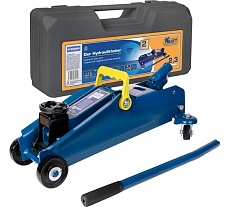 Подкатной домкрат Kraft 2.3 т, кейс, min 135mm-max350mm KT 820009