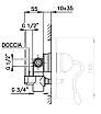 Внутренняя часть смесителя Nicolazzi 4060