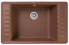 Кухонная мойка GranFest Quarz GF-ZW-71 76 см терракот