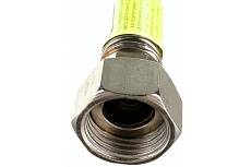Сильфонная подводка для газа Overcon 1/2&quot;, 60 см, в/н ИС.100686 00-00000003