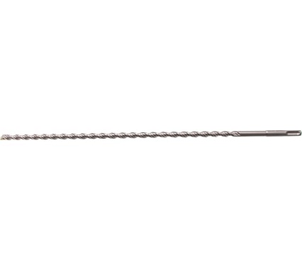 Бур по бетону, двойная спираль, Cobalt W-tip (10x460 мм; SDS PLUS) Denzel 705020