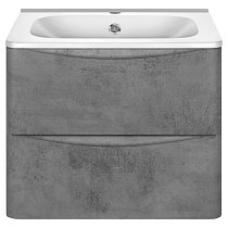 Тумба с раковиной Vincea Paola 60 см Beton