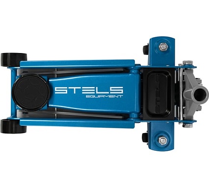 Домкрат гидравлический подкатной Stels 3 т, 120-450 мм, быстрый подъем, проф. 51139
