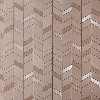 Мозаика Atlas Concorde Mek Rose Mosaico Chevron Wall 30,5x30,5 см, 9MCR