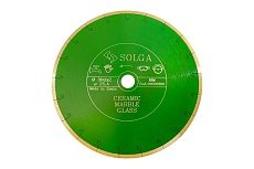 Диск алмазный сплошной (300х25,4 мм) CERAMICS MARBLE Solga Diamant 20000300