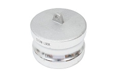 Камлок соединение типа DР (2&quot;; заглушка для розетки; алюминий) TITAN LOCK TL200DPAL