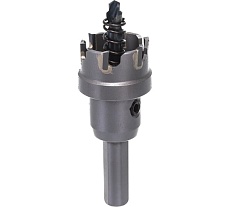 Коронка ТСТ с центрирующим сверлом и толкающей пружиной (26х5 мм) Messer 20-05-026