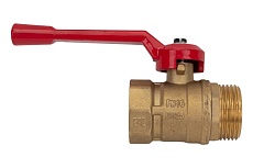 Шаровой кран для воды ОПТИМА 1" г/ш рычаг SOFMH001
