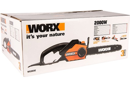Цепная пила Worx WG303E