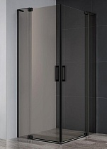 Душевой уголок Cezares SLIDER-AH-2-80/90-100/110-BR-NERO 80/90x100/110 бронзовый, черный