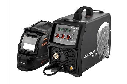 Сварочный инвертор Сварог MIG 200 REAL SMART N2A5 Black, маска+краги 98557