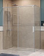 Душевой уголок BelBagno SOFT_CLOSE-1-AH-1-150/90-C-Cr 150x90 прозрачный, хром