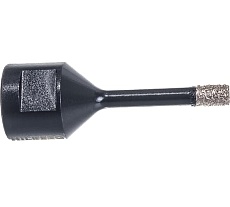 Коронка алмазная с воском по керамике и керамограниту Super Hard (6 мм; M14) Hilberg HH606